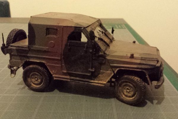 Peugeot P4P - Azimut Revell 1/35 fin du montage