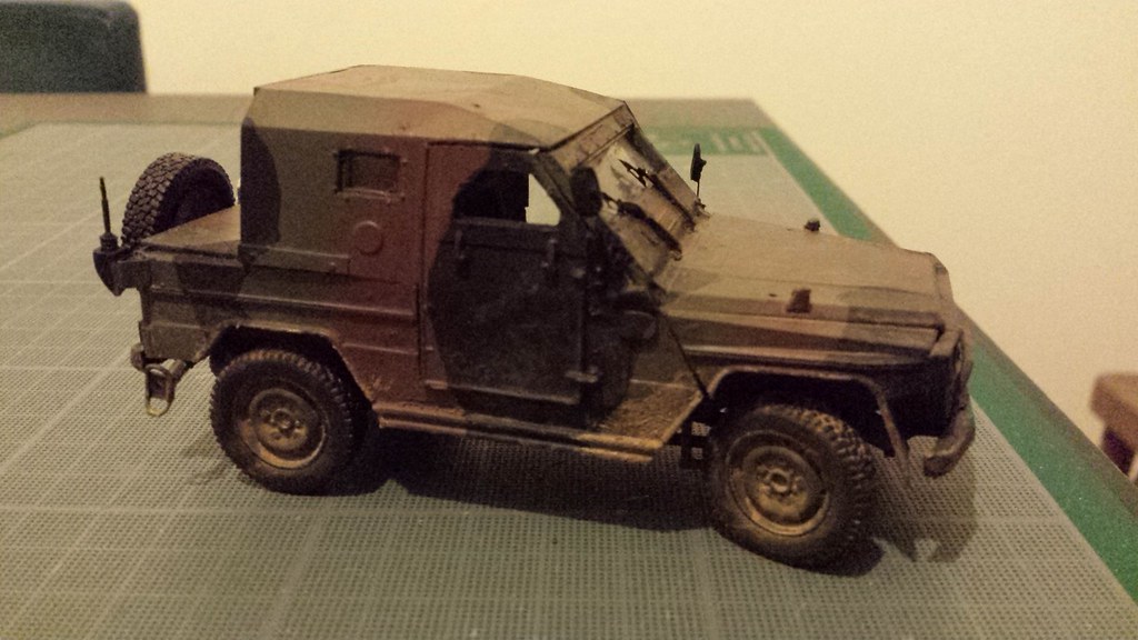 Peugeot P4P - Azimut Revell 1/35 fin du montage