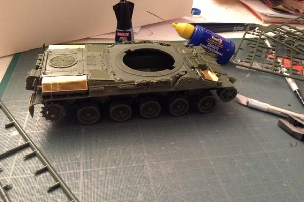 AUF1 de chez Meng Model échelle 1/35 - premieres étapes