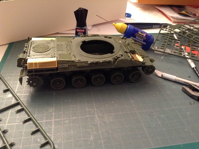 AUF1 de chez Meng Model échelle 1/35 - premieres étapes