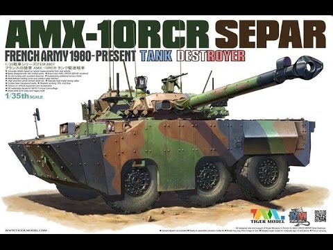 AMX-10 RCR SEPAR de Tiger Model au 1/35 : ouverture du kit