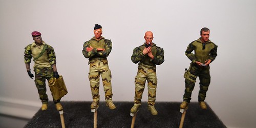 Figurines Opex Barkhane FOB 1/35 Blast Models