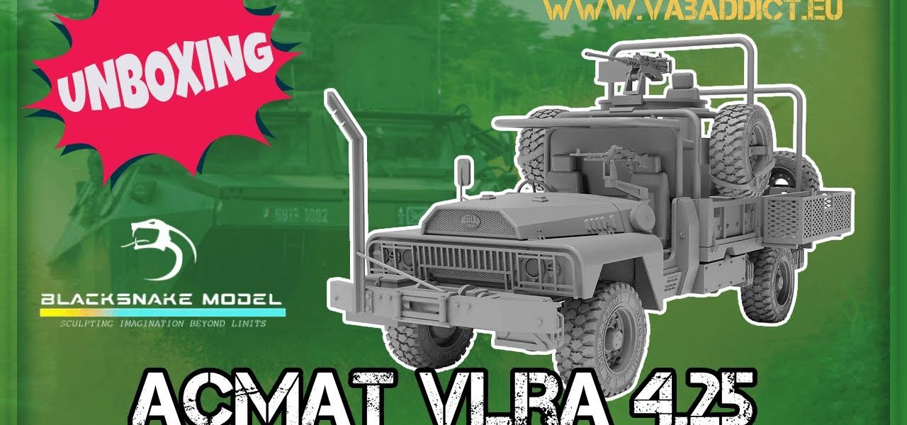 Acmat VLRA 4.25 Forces Spéciales par BlackSnake Model au 1/35