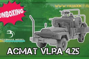 Acmat VLRA 4.25 Forces Spéciales par BlackSnake Model au 1/35 10
